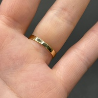 Ladies 18ct Yellow Gold Natural Diamond Band Ring