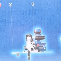 Bosch GKS 18V-57-2 Cordless Circular Saw 165mm 57mm Depth Skin Only