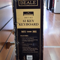 Beale AK140 61 Key Portable Keyboard with Xtreme KS128 Heavy Duty Stand