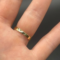 Ladies 18ct Yellow Gold Natural Diamond Ring