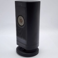 Ring Stick Up Cam Pro 5E72E9 Black Battery Powered Wi-Fi Security Camera