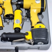 Jutco 40 Piece Air Tool Kit with Case Air Hammer Drill Impact Wrench