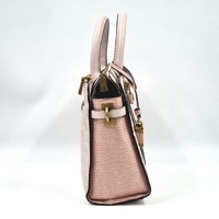 Guess Ginevra 4G Logo Handbag Light Pink Faux Leather Shoulder Bag