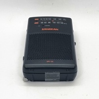 Sangean SR-35 Black AM/FM Handheld Portable Pocket Radio Telescopic Antenna