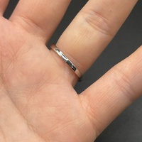 Ladies 18ct White Gold Natural Diamond and Sapphire Ring