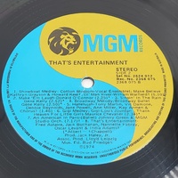 That's Entertainment! 2xLP Vinyl MGM Original Soundtrack Double Record Set