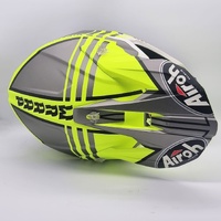 Airoh Wraap Broken Off Road Motocross Helmet Yellow Matte Size Medium