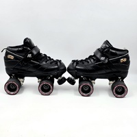 Sure Grip Rock GT50 Black Roller Skates Size 6 US 38 EU Durable