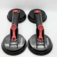 Trojan Double Cup Suction Holders Pair Model TJQ20732 Strong Grip Cups