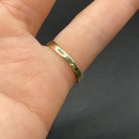 Ladies 9ct Yellow Gold Purple Gemstone Ring