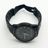 Armani Exchange AX1748 Chronograph Black Stainless Steel Watch 5ATM Date