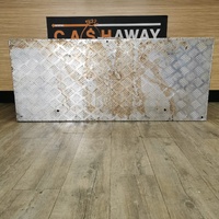 Aluminum Slant Tool Box 1200mm x 500mm x 500mm Lockable Ute Truck Storage