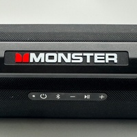 Monster Boombox Bluetooth Speaker MT-BBS04 Black IP66 Waterproof USB-C