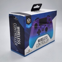 Powerwave Purple Rush Wireless PS4 Controller Bluetooth Dual Vibration