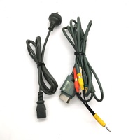 Microsoft Xbox 360 120GB HDD Black Console with Controller and Cables