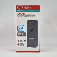 Orion DC61HA Smart Wireless Video Doorbell 2K Night Vision Motion Alerts