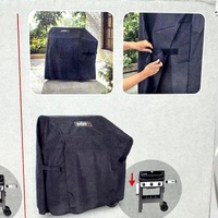 Weber Premium Grill Cover Spirit 400+ Series 4-Burner BBQ Outdoor Waterproof