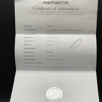 Ladies 14ct White Gold Natural Diamond Band Ring