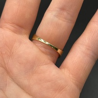 Ladies 10ct Yellow Gold Filigree Ring