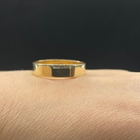 Mens 9ct Yellow Gold Signet Ring