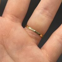 Ladies 18ct Yellow Gold Natural Diamond Ring