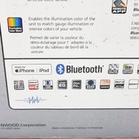 Kenwood DPX-M3300BT Dual Din Sized Digital Media Receiver with Bluetooth USB AUX