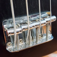 Cort Action Jr 3/4 Electric Bass Guitar Black Short Scale with Soft Case