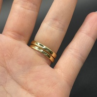 Ladies 18ct Yellow Gold Diamond Wedding Set Ring