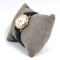 Rotary Gold Canterbury Ladies Quartz Watch LS05338/21 Black Leather Band