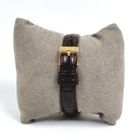 Citizen G002-S114306 Quartz Gold Tone Ladies Brown Leather Band Watch