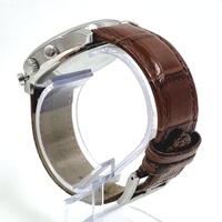 Tissot T063617A Tradition Chrono 42mm Steel Quartz Mens Brown Strap