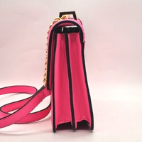 Aldo Meraegyn Lionhead Quilted Crossbody Bright Pink Ladies Bag