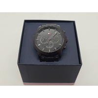 Tommy Hilfiger TH.410.1.34.2969 Mens Chronograph Black Dial Steel Watch