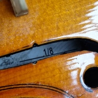 Valencia SV110 1/8 Size Violin with Bow and Hard Carry Case