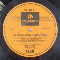 The Beatles Sgt. Pepper's Lonely Hearts Club Band AUS Pressing Orange Vinyl