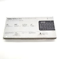 Logitech Pebble Keys 2 K380S Bluetooth Wireless Keyboard Graphite
