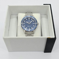 Aquanero Hydrosphere HS2 Mens Dive Watch 200m Swiss Navy Dial 42mm