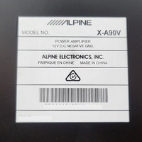 Alpine Amplifiers X-A90V 4 Channel and Mono Amplifier