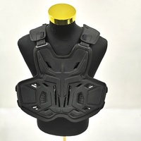 Leatt 2.5 Black Junior Chest Protector 5017120110 for Dirt Bike Motocross
