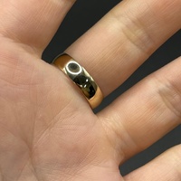 Unisex 9ct Yellow Gold Plain Wedding Band Ring