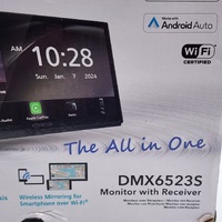 Kenwood DMX6523S Car Head Unit 6.8 Inch Apple CardPlay and Android