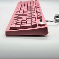 Playmax RGB Wired Keyboard Mouse Bundle Pink Taboo Backlit Gaming Set