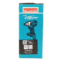 Makita DTW251 18V 1/2 Inch Cordless Impact Wrench Skin Only with LED Light