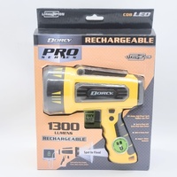 Dorcy D4322 Pro Series 1300 Lumen Rechargeable LED Torch Spotlight