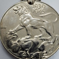 British Service War Medal 1939-1945 Awarded to K.E Kinsella RAAF 444512