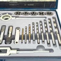 Workzone 34 Piece Tap and Die Set Metric Imperial Thread Repair Kit