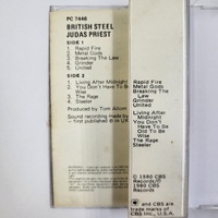 Judas Priest British Steel Cassette Tape Heavy Metal Album