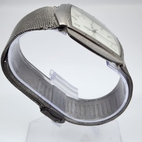 Skagen Denmark 396LTTW Vintage Rectangular Mesh Band Quartz Watch