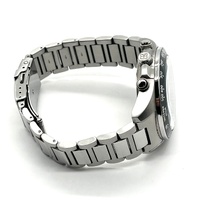 Michael Hill 9770 Mens Stainless Steel Chronograph Watch Black Dial