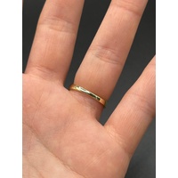 Ladies 10ct Yellow Gold Natural Diamond Ring